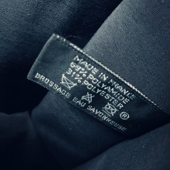 Hermes Clutch Bag Authentic Gray Canvas - Picture 10 of 16